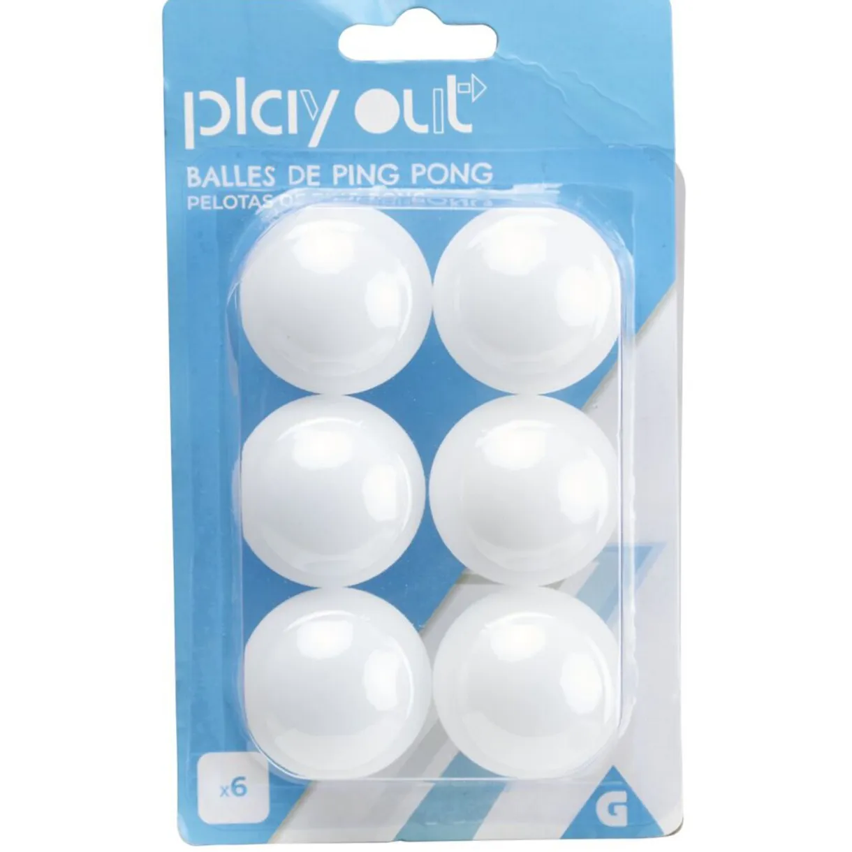 Lot de 6 balles de ping pong < Gifi Sale