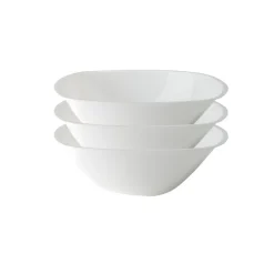Lot de 3 bols en plastique transparent Ø21xH7cm < Gifi