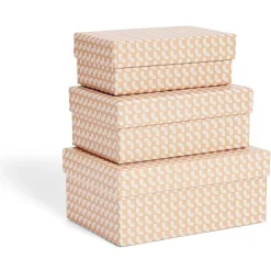 Lot de 3 boîtes de rangement - 3 modèles < Gifi Hot