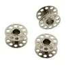 Lot de 3 canettes plates pour machine à coudre