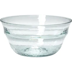 Lot de 4 coupelles en plastique effet martelé