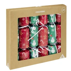 Lot de 6 crackers festif de Noël en papier à remplir < Gifi Sale
