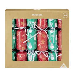 Lot de 6 crackers festif de Noël en papier à remplir < Gifi Sale