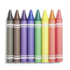 Lot de 8 crayons gras multicolore < Gifi Outlet