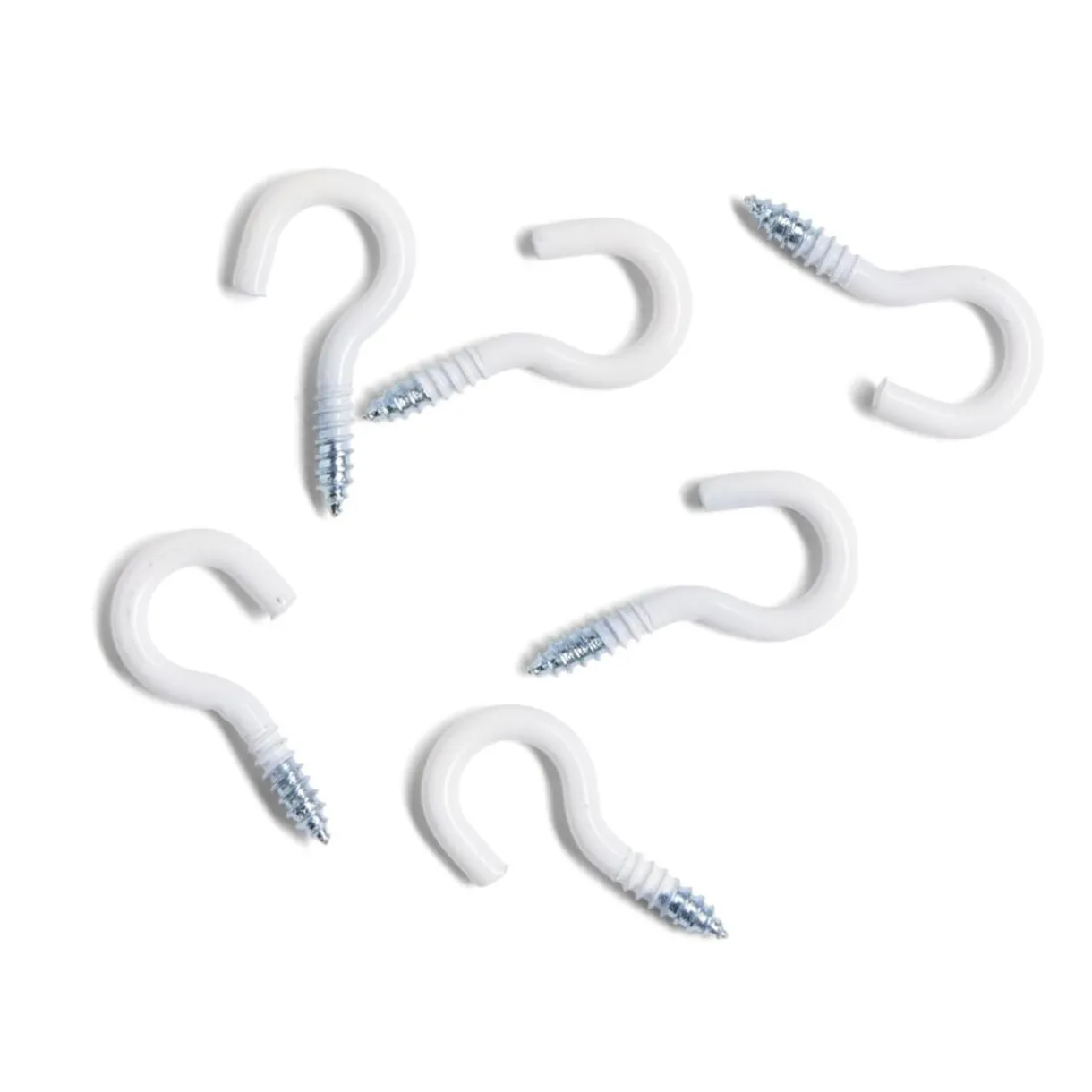 Lot de 6 crochets ouverts blancs Ø3x16mm < Gifi Hot