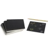 Lot de 100 feuilles de dessin à gratter arc-en-ciel < Gifi Outlet