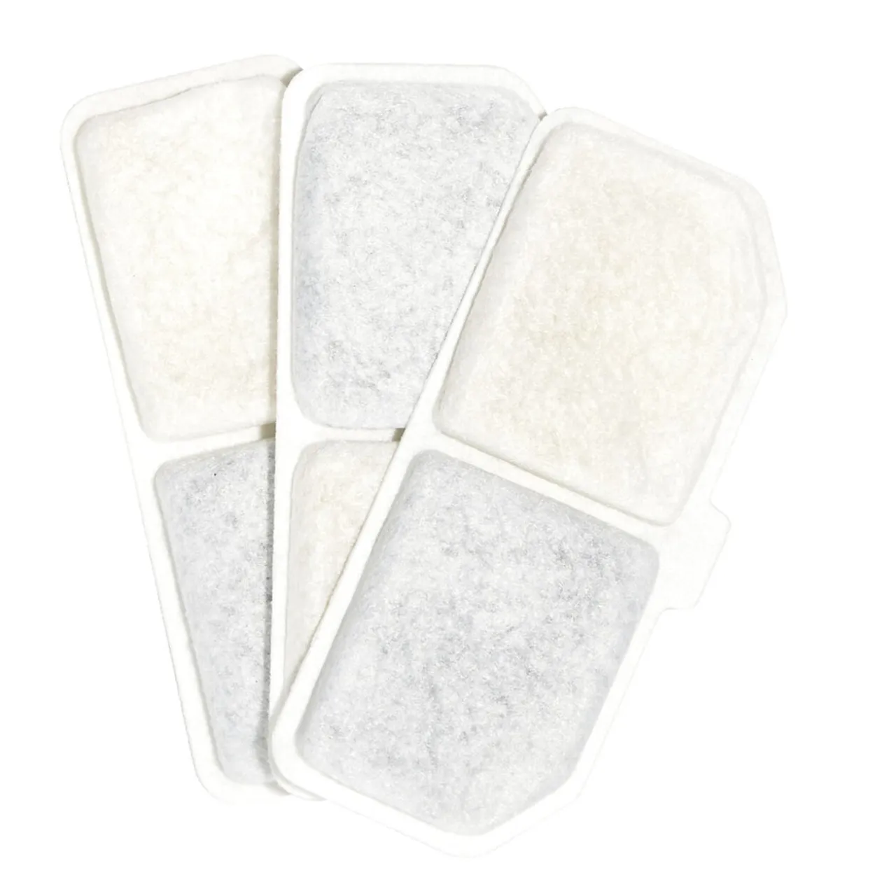 Lot de 3 filtres fontaine à eau pour chat