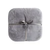 Lot de 2 galettes de chaise carrées 40x40cm gris ou blanc - 2 coloris < Gifi Best