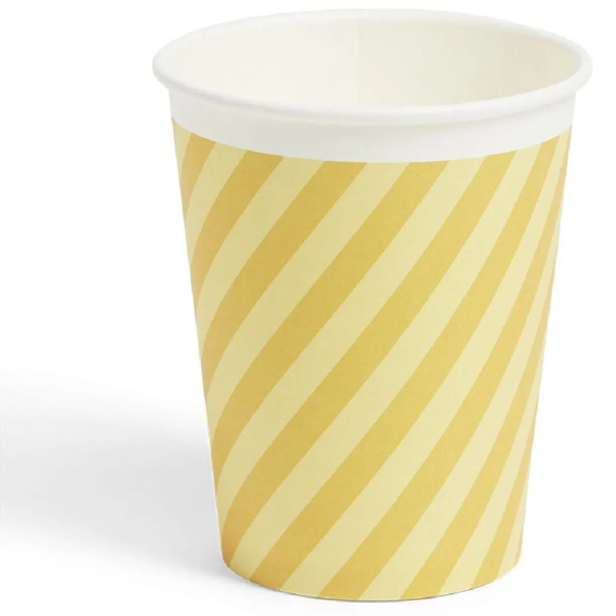 Lot de 8 gobelets rayé orange et jaune carton 24cl < Gifi Sale