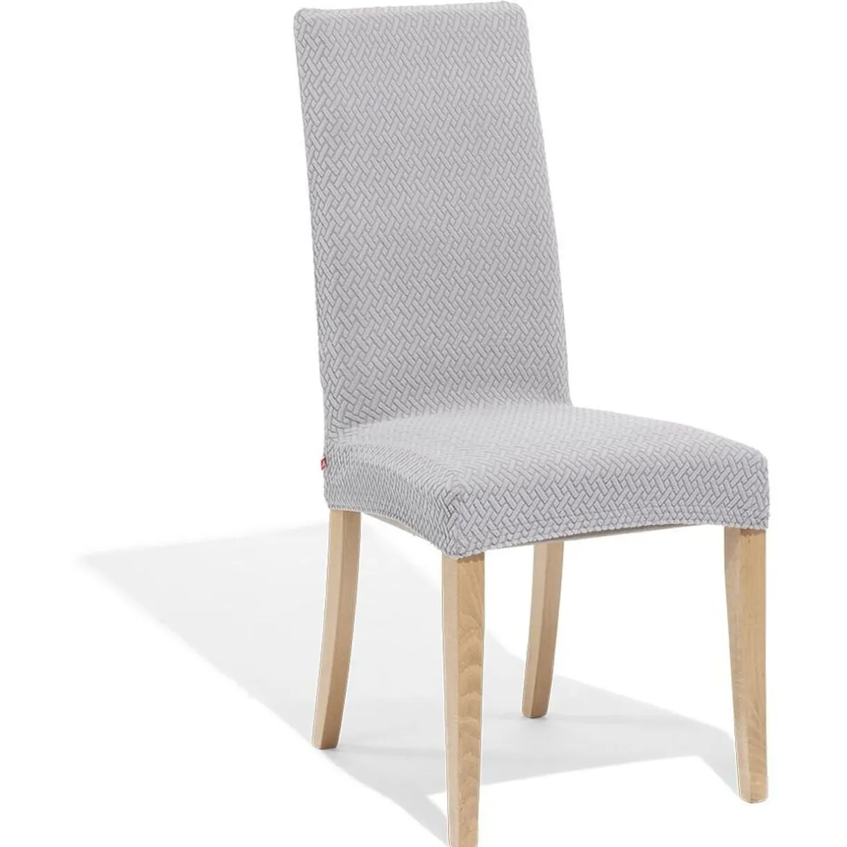Lot de 2 housses de chaise polyester gris 45xH45x40cm < Gifi Discount