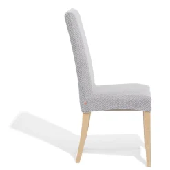Lot de 2 housses de chaise polyester gris 45xH45x40cm < Gifi Discount