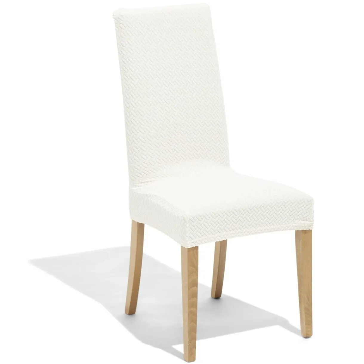 Lot de 2 housses de chaise polyester beige 45xH45x40cm < Gifi Clearance