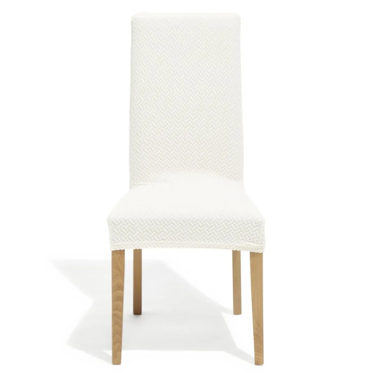 Lot de 2 housses de chaise polyester beige 45xH45x40cm < Gifi Clearance