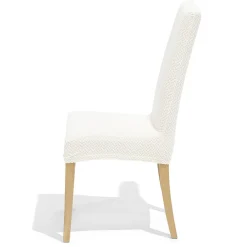 Lot de 2 housses de chaise polyester beige 45xH45x40cm < Gifi Clearance