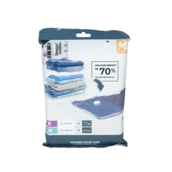 Lot de 2 housses vide air transparentes - Taille M < Gifi Outlet