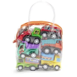 Lot de 6 jouets véhicules de chantier < Gifi New