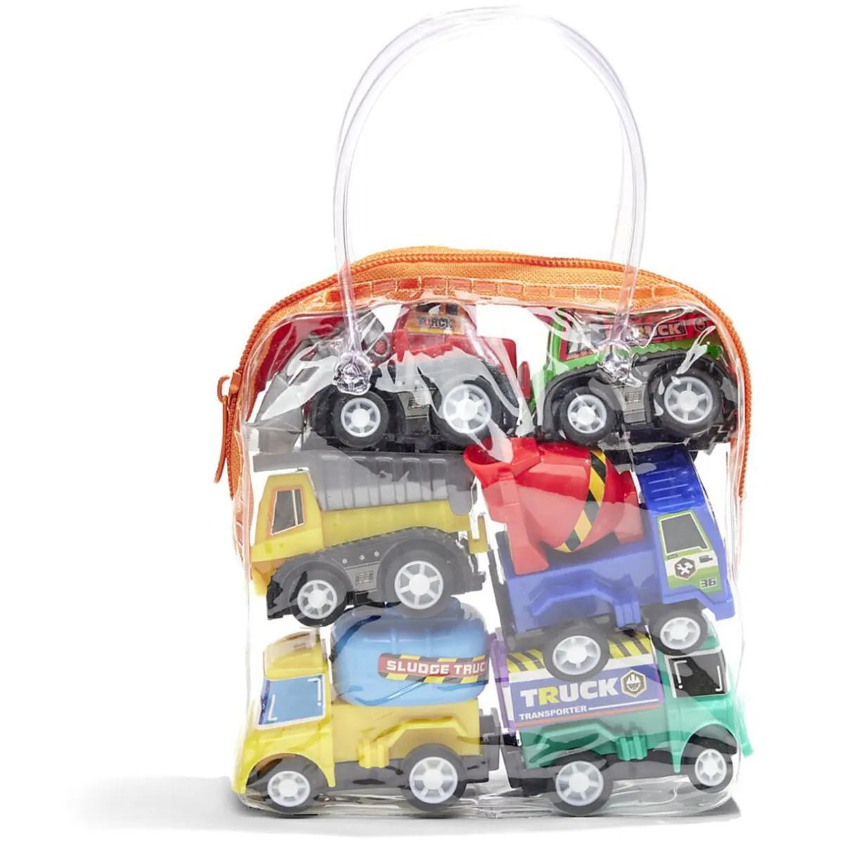 Lot de 6 jouets véhicules de chantier < Gifi New