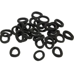 Lot de 100 élastiques à cheveux noirs ou multicolores < Gifi Outlet
