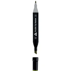 Lot de 36 marqueurs à base d'eau double pointe plastique noir + 3 ans