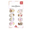 Lot de 8 mini pinces pour cheveux avec décoration < Gifi Sale