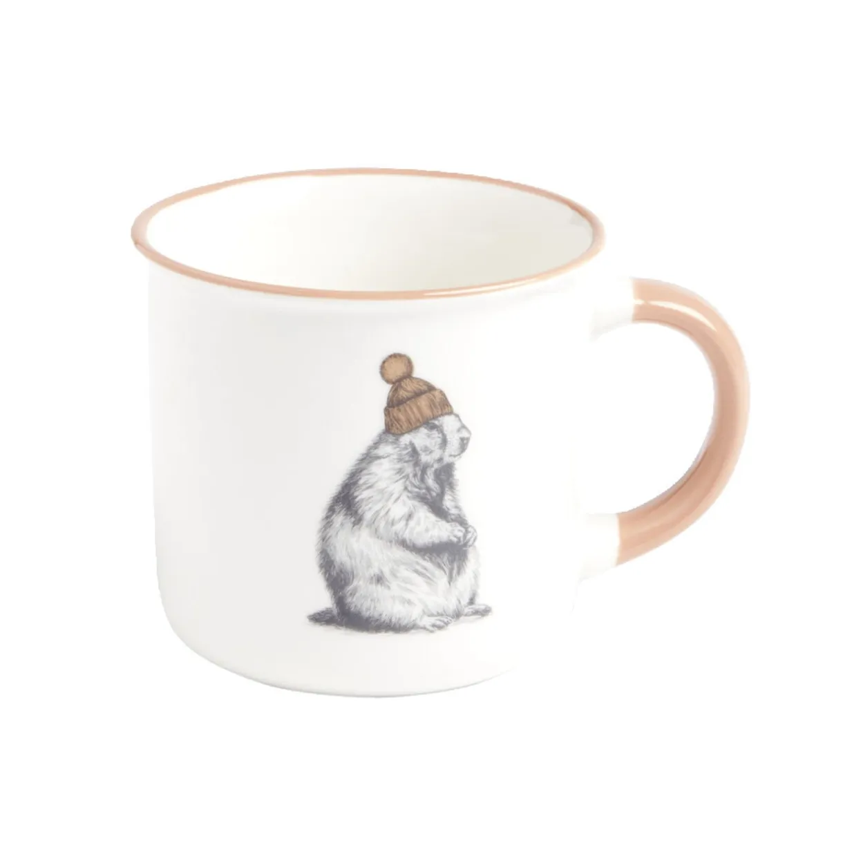 Lot de 4 mugs animaux 33,5cl < Gifi Online