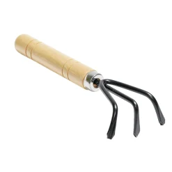 Lot de 3 outils de jardin en bois pelle/râteau/bêche < Gifi Online