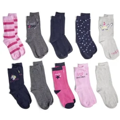 Lot de 10 paires de chaussettes pour enfant polycoton < Gifi Best