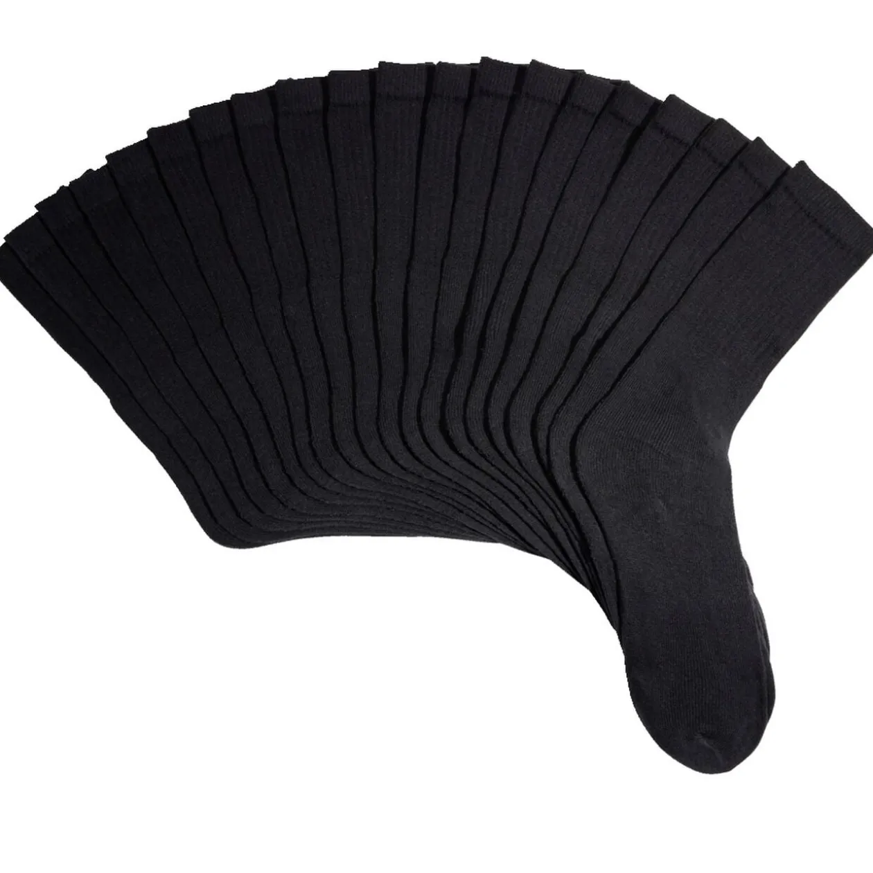 Lot de 10 paires de chaussettes pour homme T43/46 noires