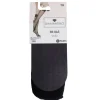 Lot de 3 paires de mi-bas noir femme polyamide et tulle voile 20D