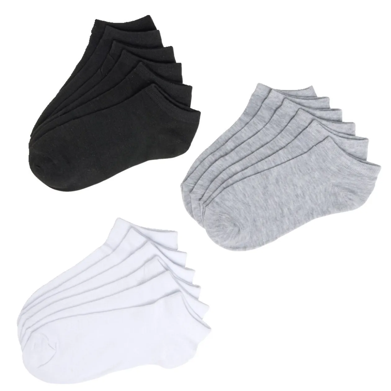 Lot de 9 paires de socquettes 36/40