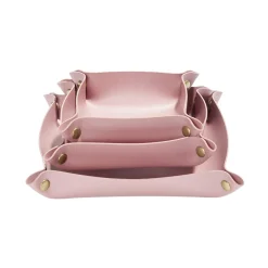 Lot de 3 panières de rangement 12/15/18cm - 3 coloris