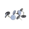 Lot de 8 patins téflon à clouer Ø2cm