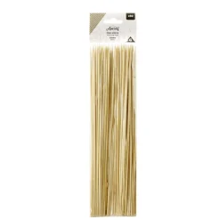 Lot de 50 piques bambou pour brochettes L30cm < Gifi Sale