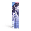 Lot de 2 piques lumineux à planter 5 tiges étoile LED blanc chaud H38cm < Gifi Hot