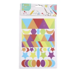 Lot de 5 planches de gommettes autocollantes multicolores < Gifi Online