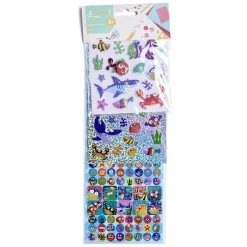 Lot de 3 planches de stickers fantaisie < Gifi Clearance