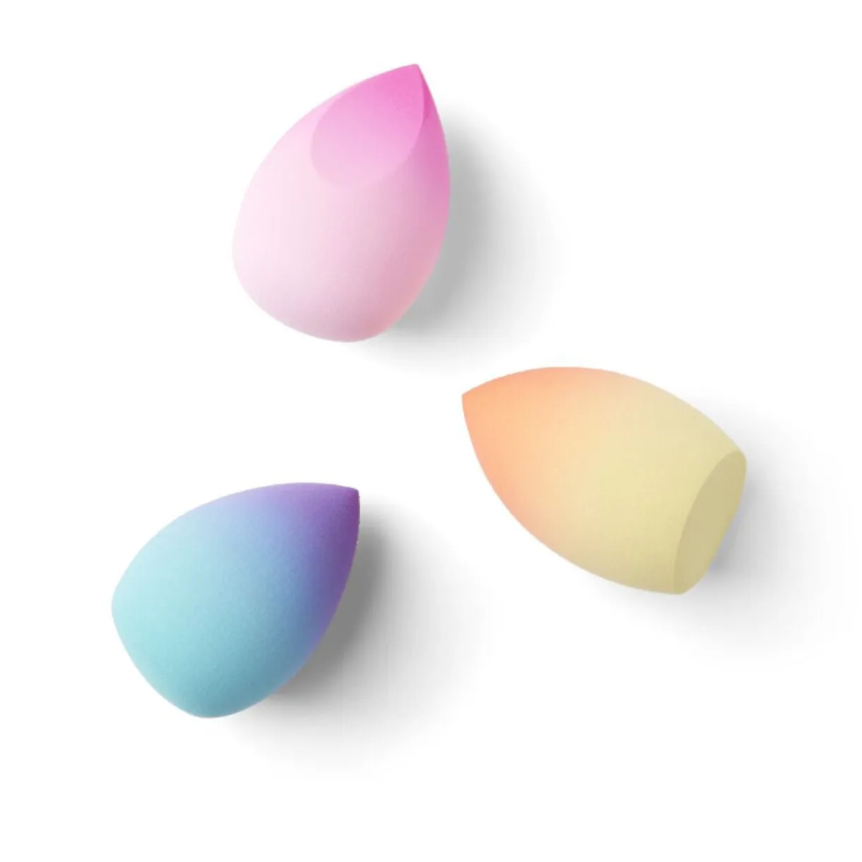 Lot de 3 éponges cosmétiques multicolores < Gifi Hot