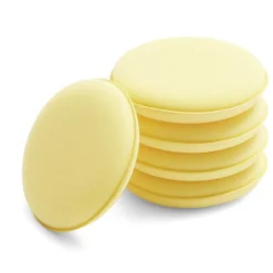 Lot de 5 éponges de nettoyage pour voiture Ø10 cm