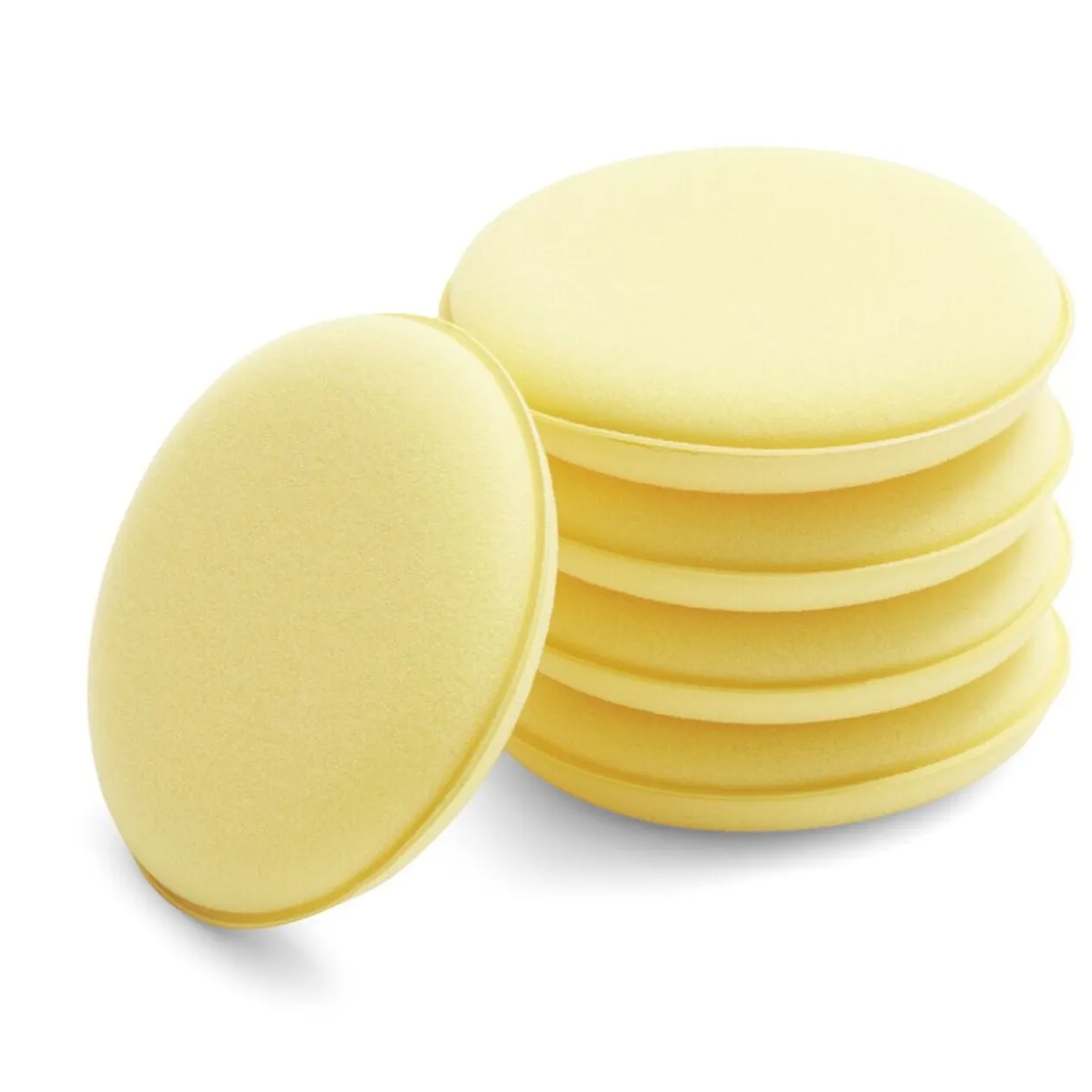 Lot de 5 éponges de nettoyage pour voiture Ø10 cm