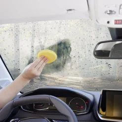 Lot de 5 éponges de nettoyage pour voiture Ø10 cm