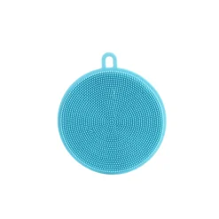 Lot de 2 éponges silicone jaune et bleu 13x11,5cm < Gifi Sale