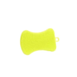 Lot de 2 éponges silicone jaune et bleu 13x11,5cm < Gifi Sale