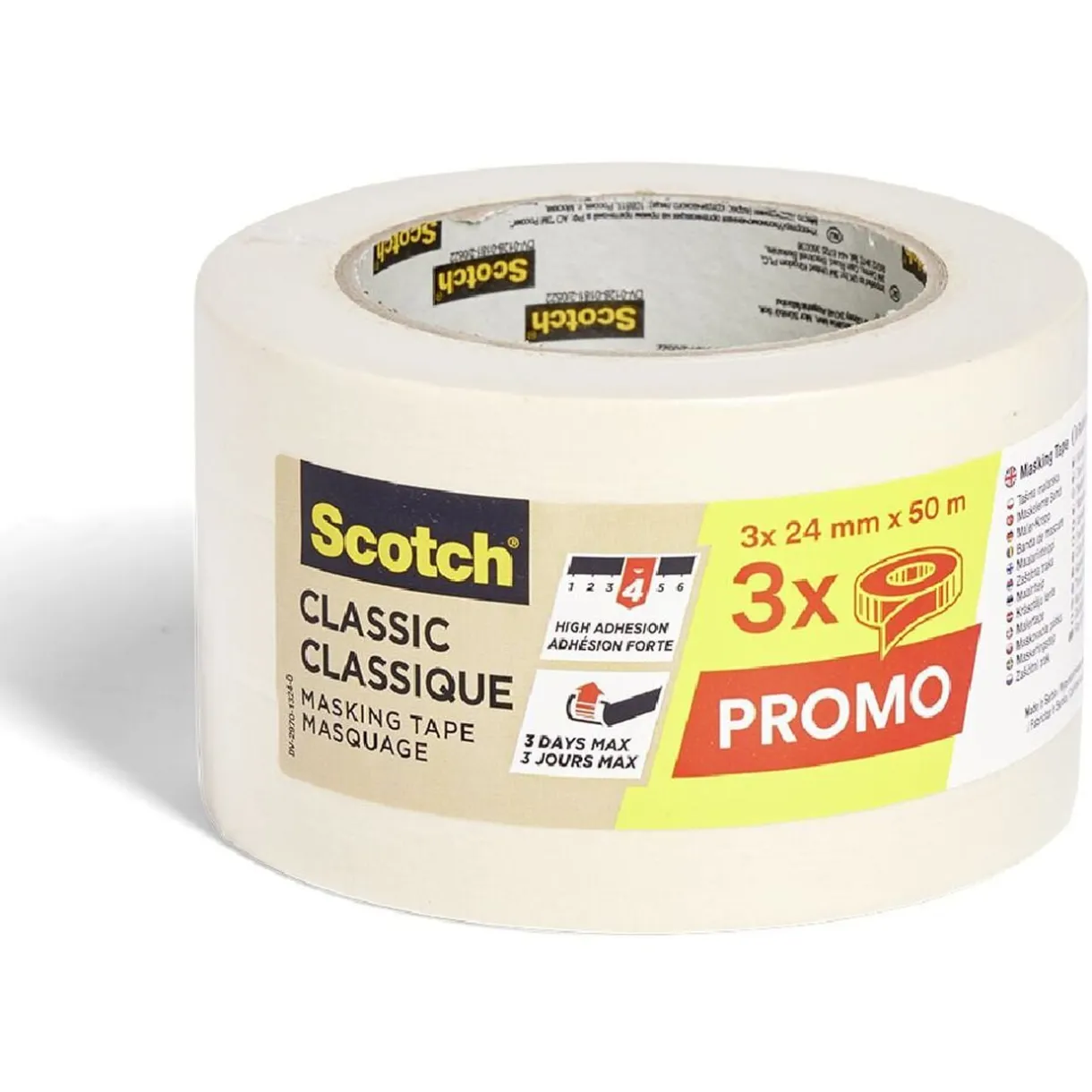 Lot de 3 rubans de masquage classic 24mm L50m < Gifi Hot