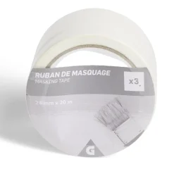 Lot de 3 rubans de masquage 24mm 20m < Gifi Discount