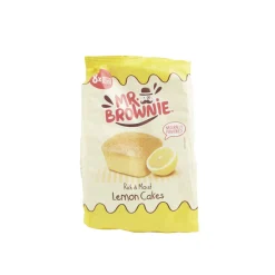 Lot de 8 sachets individuels Mr. Brownie lemon cake 200g < Gifi Online