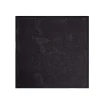 Lot de 4 serviettes de table carrées noires 35x35cm