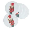 Lot de 12 serviettes en papier toucher doux soldat Casse-Noisette 33x33cm