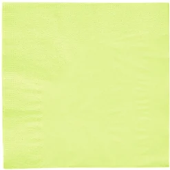 Lot de 100 serviettes en papier vert anis < Gifi New