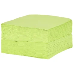 Lot de 100 serviettes en papier vert anis < Gifi New