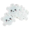 Lot de 12 serviettes papier toucher doux forme flocon mignon 16,5x16,5cm < Gifi Outlet